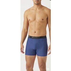 Duluth Trading Co Mens Buck Naked Short Boxer Briefs Blue XL 15278 DCB